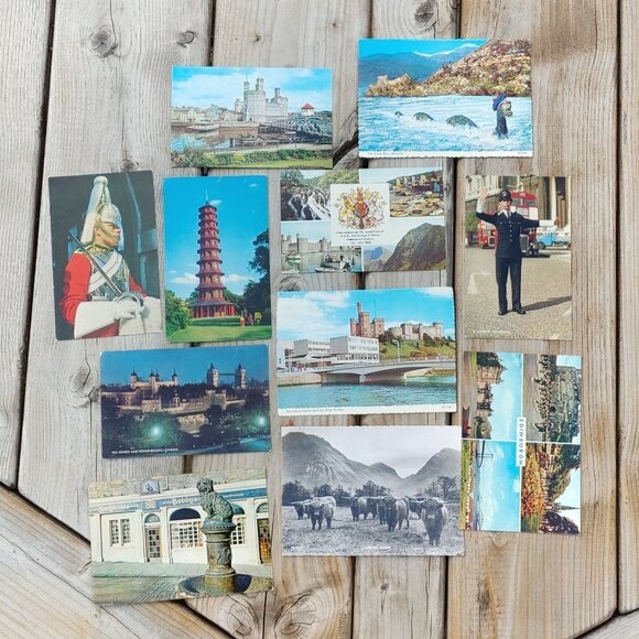 Lot of England Postcards Lot of 11 - Picture 2 of 7